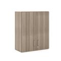 TotMate Tot Mate 3-Level Classroom Storage Wall Cabinet w/ Doors Wood in Brown | 36.5 H x 30 W x 14.5 D in | Wayfair TM2317A.S2222