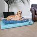 Majestic Pet Products South West Orthopedic Pillow Polyester/Memory Foam in Green/Blue | 5 H x 36 W x 44 D in | Wayfair 78899551650