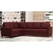 Black Sectional - Westland and Birch Altimo 108" Wide Genuine Leather Corner Sectional Genuine Leather | 35 H x 108 W x 36 D in | Wayfair