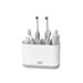 Joseph Joseph EasyStore Large Toothbrush Holder Plastic in Gray/White | 5.04 H x 6.73 W x 3.39 D in | Wayfair 70510