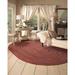 Red 24 x 0.38 in Indoor Area Rug - Loon Peak® Omaha Braided Wool Rug Wool | 24 W x 0.38 D in | Wayfair 17511F40C57445C4974DB14814207DD3