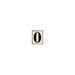 Gracie Oaks Ovidijus Niki Wooden Number Block Wood in White | 10 H x 8 W x 2 D in | Wayfair 8FED88CB36CC40E0881F1420F424A980