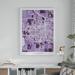 Wrought Studio™ Lawrence Kansas City Map by Michael Tompsett - Wrapped Canvas Painting Print Canvas in White/Black | 47 H x 35 W x 2 D in | Wayfair