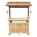 Bay Isle Home™ Julius Bamboo Home Bar Wood in Brown/Yellow | 89 H x 60 W x 24 D in | Outdoor Furniture | Wayfair 7015EDC478E64CFE964C3134198F2A7C