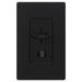 Lutron 33122 - 120 volt Black 450 watt Single-Pole / 3-Way Incandescent / Halogen Magnetic Low Voltage Wall Dimmer Switch