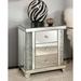 Rosdorf Park Shelbyville 3 Drawer Nightstand Wood in Brown/Gray | 26 H x 22 W x 14 D in | Wayfair DD1C2661E0C74D6887922A3E1A302F47