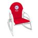Red Philadelphia 76ers Children's Personalized Rocking Chair