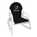 Black San Jose Sharks Children's Personalized Rocking Chair