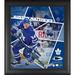 Auston Matthews Toronto Maple Leafs Framed 15'' x 17'' Impact Player Collage with a Piece of Game-Used Puck - Limited Edition 500