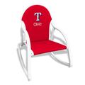 Red Texas Rangers Children's Personalized Rocking Chair