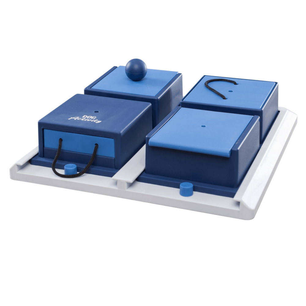 Jouet Dog Activity Poker Box pour chien Trixie - Jeu d'intelligence pour Chien