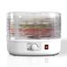 NutriChef 5 Tray Electric Countertop Food Dehydrator in White | 10.2 H x 11 W x 11 D in | Wayfair PKFD06