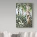 Millwood Pines 'August Color' Acrylic Painting Print on Wrapped Canvas Metal in Black/Gray/Green | 32 H x 22 W x 2 D in | Wayfair