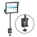 Pyle Universal iPad/USB Hub/Tablet/Phone Mounting System, Rubber in Black | 36 H x 5 W in | Wayfair PSPAD15