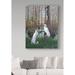 Highland Dunes Snowy White Egret Nesting by Carol J Rupp - Print on Canvas in Green | 24 H x 18 W x 2 D in | Wayfair