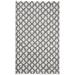 White 36 x 0.37 in Indoor Area Rug - Gracie Oaks Rosenfeld Geometric Handmade Flatweave Gray Area Rug Polyester/Viscose/Wool | Wayfair