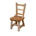 Loon Peak® Goettingen Cedar Solid Wood Dining Chair Wood in Brown | 36 H x 20 W x 24 D in | Wayfair 09B0B817B7A747C5AFE32E300024BCF6