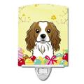 Caroline s Treasures BB1906CNL Cavalier Spaniel Easter Egg Hunt Ceramic Night Light 6x4x3 multicolor