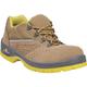 Deltaplus RIMI3SPBE38 Halbschuhe Aus Veloursspaltleder - S1P Src, Beige-Gelb, Größe 38