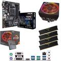 Components4All AMD Ryzen 7 2700X 3.7GHz (Turbo 4.3GHz) Eight Core Sixteen Thread CPU, ASUS Prime B450M-A Motherboard & 32GB 3200MHz Corsair DDR4 RAM Pre-Built Bundle