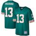 Men's Mitchell & Ness Dan Marino Aqua Miami Dolphins Big Tall 1984 Retired Player Replica Jersey