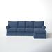 Multi Color Sectional - Birch Lane™ Bircham 2 - Piece Upholstered Sectional | 31 H x 112 W x 72 D in | Wayfair BL23185 49207598