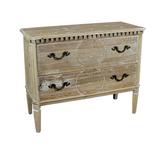 Ophelia & Co. Isabella 2 Drawer 44.5" W Solid Wood Dresser Wood in Brown | 35 H x 44.5 W x 18.25 D in | Wayfair A39F8ECA54CE431CA587A6263D87FE8F