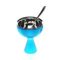 Alessi Big Love Ice Cream Bowl w/ Spoon Stainless Steel in Blue | 5.91 H in | Wayfair AMMI01S AZ