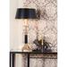 Wildwood Candlestick 32" Table Lamp Paper/Metal in Black/Yellow | 32 H x 15 W x 15 D in | Wayfair 155