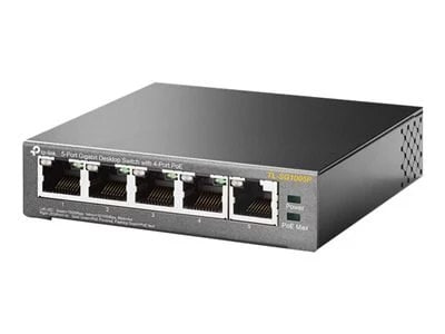 TP-Link TL-SG1005P 5 Port Gigabit PoE Switch | 4 PoE+ Ports @65W | Desktop | Plug & Play