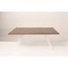 Tronk Design Williams Coffee Table Metal in Gray/White/Brown | 18 H x 46 W x 40 D in | Wayfair WIL_COF_WAL_SM_REC_WH