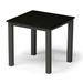 Telescope Casual Robinett Plastic/Resin Outdoor Side Table Plastic/Metal in Gray/Black | 19.5 H x 21 W x 21 D in | Wayfair 500TP7S01