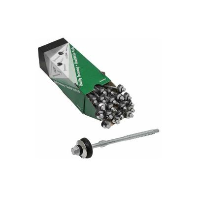 Twistec® Faserzementschraube SW8 6,5x130 mit Bohrspitze für Holz uk, 50 Stck Image
