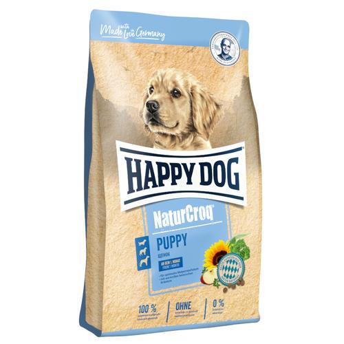 2 x 15kg NaturCroq Puppy Happy Dog Hundefutter trocken