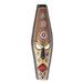 Bungalow Rose Face of Wealth African Wood Mask in Brown | 11.75 H x 3.5 W in | Wayfair F7261F8C2F824B67B56B9D0A097BE618