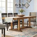 Shaler Extendable Solid Wood Dining Table Wood in Brown Laurel Foundry Modern Farmhouse® | 30 H in | Wayfair 7E2EE5A927C245569D5D2AC4D540CB9E