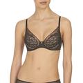 Natori Flora Contour Underwire Bra 721150 DK Grey/LT. Mocha 34D