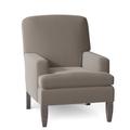 Armchair - Duralee 29" Wide Down Cushion Armchair Cotton in Gray | 38 H x 29 W x 37 D in | Wayfair WPG30-570.DU15917-15