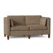 Duralee Park Avenue Square Arm Sofa Polyester in Gray/Brown | 37 H x 84 W x 37 D in | Wayfair WPG10-530-84.15739-14