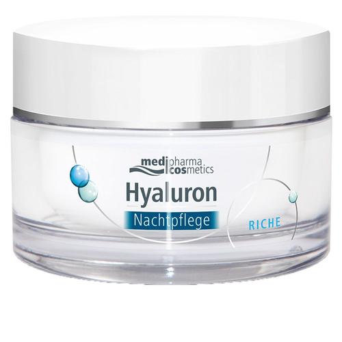 Hyaluron Nachtpflege riche Creme im Tiegel 50 ml Nachtcreme