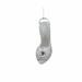The Holiday Aisle® Glitter Gem Shoe Holiday Shaped Ornament Plastic in Gray | 4.75 H x 2.5 W x 2 D in | Wayfair 500321CF64424EA5AADF6E5CBAD21EF4