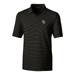 Men's Cutter & Buck Black Oklahoma Sooners Forge Pencil Stripe Polo