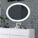 Latitude Run® Aliyha Oval Modern & Contemporary Dresser Mirror Wood in White | 30 H x 40 W x 1.13 D in | Wayfair D2866CB311874CE59358F772F86BF21F