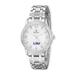 Men's Bulova Silver LSU Tigers Stainless Steel Quartz Watch