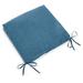 Charlton Home® Indoor Outdoor Chair Cushion Polyester in Green/Blue | 3 H x 20 W in | Wayfair 1692CE454C284877BEAD75F2A2A9954D