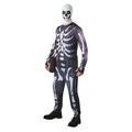 Rubie's 300195M Offizielles Fortnite Skull Trooper Kostüm, Gaming Skin, Unisex Tween, mehrfarbig, Größe M, Brustumfang 96,5-104,5 cm