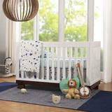 babyletto Modo 3-in-1 Convertible Crib Wood in White | 34.75 H x 30 W in | Wayfair M6701QW