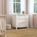 DaVinci Kalani 3 Drawer Dresser Wood in White | 33.75 H x 35.5 W x 21.5 D in | Wayfair M5523W