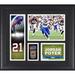 Jordan Poyer Buffalo Bills Framed 15" x 17" Player Collage with a Piece of Game-Used Ball