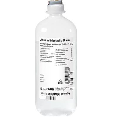 Aqua AD injectabilia Ecoflac Plus Infusionslsg. 10x1000 ml Infusionslösung Image